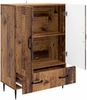 vidaXL Sideboard Altholz 66 x 34,5 x 95 cm Holzwerkstoff 894903 Bild 2
