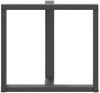 vidaXL Esstischbeine T-Form 2 Stk. Anthrazit 80x35x(72-73) cm Stahl 4013062 Bild 5