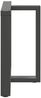vidaXL Esstischbeine T-Form 2 Stk. Anthrazit 80x35x(72-73) cm Stahl 4013062 Bild 4