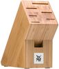 WMF Messerblock Profi Select (7tlg), Klingen aus rostfreiem Spezialklingenstahl, Block aus Bambus Bild 3