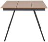 ebuy24 Gartentisch Toronto Gartentisch 100x220cm Natur, schwarz. Bild 2