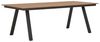 ebuy24 Gartentisch Toronto Gartentisch 100x220cm Natur, schwarz. Bild 4