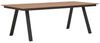 ebuy24 Gartentisch Toronto Gartentisch 100x220cm Natur, schwarz. Bild 5