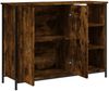 vidaXL Sideboard Räuchereiche 100x33x75 cm Holzwerkstoff 835551 Bild 5