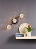 LED Deckenstrahler BLOOM 3-flammig, Metall in Blattsilber, Breite 50cm Bild 5