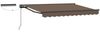 vidaXL Elektrische ausziehbare Markise Taupe 3,5 x 2 m 3425747 Bild 2