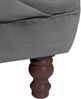 Chesterfield Sofa 3-Sitzer Kaylin Samtvelours anthrazit Bild 4