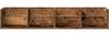 vidaXL CD-Wandregal Altholz-Optik 100x18x18 cm Holzwerkstoff 855950 Bild 4