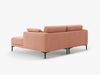 Micadoni Ecksofa Bemy 2-Sitzer Rechts Samt Rosa Bild 3