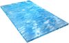 Mister Sandman Gelschaum Topper Matratzenauflage 120×190 cm – Polyester Bezug, Höhe 5 cm, ergonomisch & kühlend, Weiß Bild 3