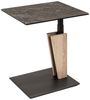 Beistelltisch Cella 55x47x47 höhenverstellbar Wildeiche/Nero 16248 Bild 2