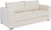 Vente-unique - LORETO Sofa Stoff Beige - B 223 cm95 cm x H 90 cm x L 215 cm Bild 2