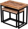 Couchtisch Lecce - 2er Set - Mangoholz natur Bild 4