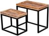 Couchtisch Lecce - 2er Set - Mangoholz natur Bild 3