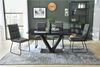Stuhl Jackson / Joel, Metall, Stoff, Grau, 46 x 99 x 64 cm Bild 2