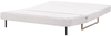 Schlafsofa 3-Sitzer JERSLEV Stoff Cremeweiß Bild 5