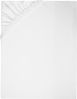 ZOLLNER Spannbettlaken, Feinjersey, Gummizug: rundum, 140x200 cm, 100% Baumwolle Bild 2