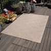 Carpettex Outdoorteppich Rauten Design, Läufer, Höhe: 8 mm, In& Outdoor Teppich Grau Rauten Design für Küchen Balkon Terrasse Bild 2
