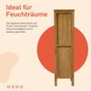 Badezimmerschrank Manlia Teak Massivholz Bild 3