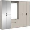 Garderobe mit Spiegel Line-Up in kaschmir 213 x 193 cm Bild 5
