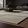 KADIMA DESIGN Teppich CIMA Wohnzimmer Schlafzimmer Waschbar Wohnzimmerteppich Esszimmer, Rechteckig, Höhe: 7 mm, Creme, 60x100 cm, Webteppich Strapazierfähig Uni Waschbar Bild 3