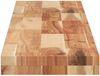 vidaXL Schweberegale 2 Stk. 120x20x4 cm Massivholz Akazie Ölbehandelt 3279592 Bild 5