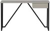 Schreibtisch New Julius aus FSC-Kiefernholz, modern mit Schublade, hellgrau, 126 x 53 cm Bild 2
