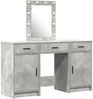 vidaXL Schminktisch mit Schubladen Grau 50 x 41 x 135 cm Holzwerkstoff 3334257 Bild 2