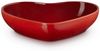 LeCreuset Schüssel in Herzform Steinzeug 20cm | Kirschrot : Kirschrot Bild 2