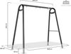 Salta - PlayFit - Schaukel - L + Set 1 Schwarz Bild 5