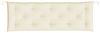 vidaXL Gartenbank-Auflage Creme 150x50x7 cm Oxford-Gewebe 361604 Bild 4