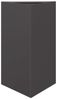 vidaXL Pflanzkübel 2 Stk. Schwarz Dreieckig 50x43x75 cm Stahl 851172 Bild 5