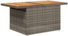 vidaXL 9-tlg. Garten-Sofagarnitur mit Kissen Grau Poly Rattan 3327168 Bild 4