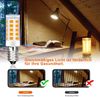 ZMH E14 LED Bulb Glühbirne Lampe 8er: E14 Vintage Warmweiß Lights 2700K Bulbs 3W Retro Birne Hochwertiges Energiesparlampe für Hotel Café Haus Bar Bild 3