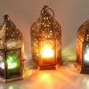 Orientalische Glas-Windlichter Nael Multifarbig 3er Set Bild 3