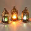 Orientalische Glas-Windlichter Nael Multifarbig 3er Set Bild 2