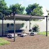 vidaXL Pavillon mit Ausziehbarem Dach 4x3 m Anthrazit 318538 Bild 2