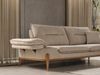 Sitzgruppe/Sofa Set - Wohnzimmergarnitur "Lobelia" 3+3+1+1-Beige/Braun Bild 4