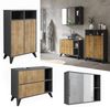 Badmöbel-Set Leano Anthrazit/Bergeiche 80 cm, Set 2 Vicco Bild 2
