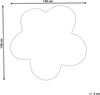 Teppich KOKKINI Hellgrün ø 140 cm Wolle Bild 2