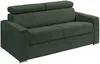 Vente-unique - VIZIR Sofa SamtStoff Grün - B 223 cm94 cm x H 110 cm95 cm x L 216 cm Bild 2