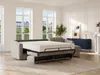 Vente-unique - DARIELO Sofa Stoff Schokoladenbraun - B 223 cm152 cm x H 93 cm x L 295 cm Bild 3