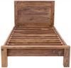 Bett Kali 90x200 aus indischem Sheesham-Massivholz Bild 3