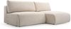 AX LIVING L Sofa beige Montecio – Couch Sofa L mit Schlaffunktion R Bild 2