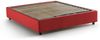 Dmora Alaska Doppelbett, Bettkasten mit Stoffbezug, 100 % Made in Italy, Öffnung vorne, geeignet für 160 x 200 cm Matratze, Rot Bild 5
