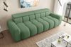 99rooms Alessio Bigsofa Boucle-Stoff ABRIAMO Minze mit Sitztiefenverstellung Bild 3
