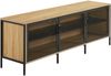 OTTO home TV-Board Amance, mit ABS-Kanten und pulverbeschichteten Metallbeinen, Breite 150 cm Bild 2