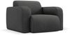 Micadoni Sessel Molino Strukturierter Stoff Dunkelgrau Bild 2