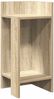 vidaXL Beistelltisch mit Ablage Sonoma-Eiche 25,5x27x60 cm 858546 Bild 4