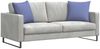 vidaXL Sofakissen 2 pcs Jeans blau 50 x 50 cm Stoff 42013968 Bild 3